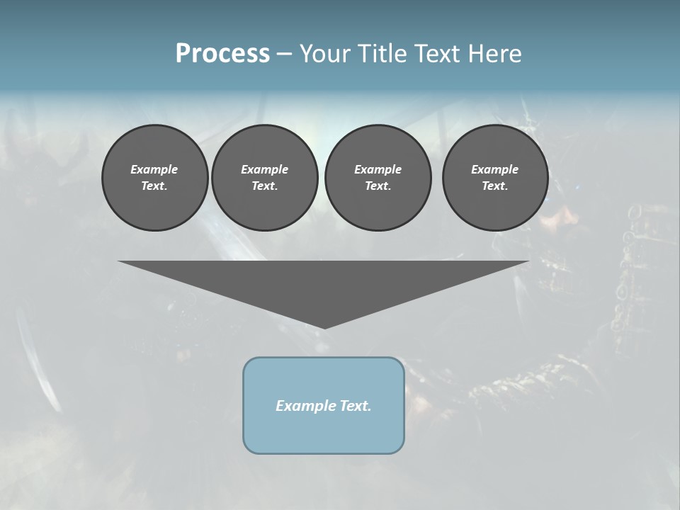 Fantasy Infantry Swing PowerPoint Template