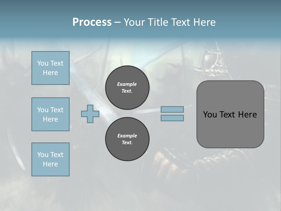 Fantasy Infantry Swing PowerPoint Template