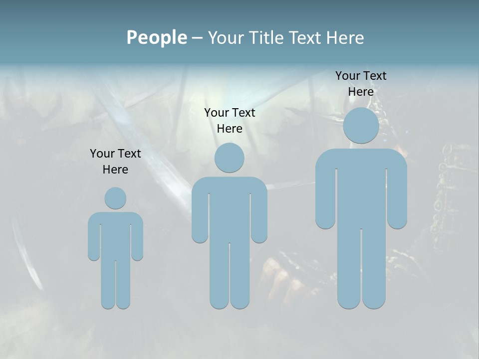 Fantasy Infantry Swing PowerPoint Template