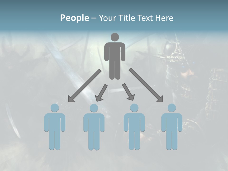 Fantasy Infantry Swing PowerPoint Template