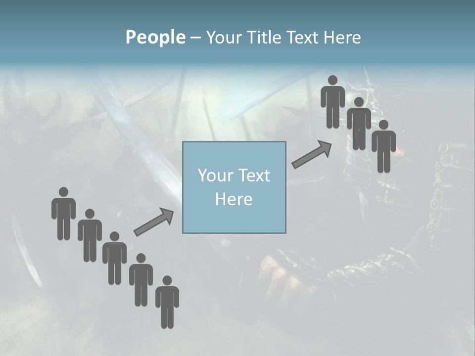 Fantasy Infantry Swing PowerPoint Template