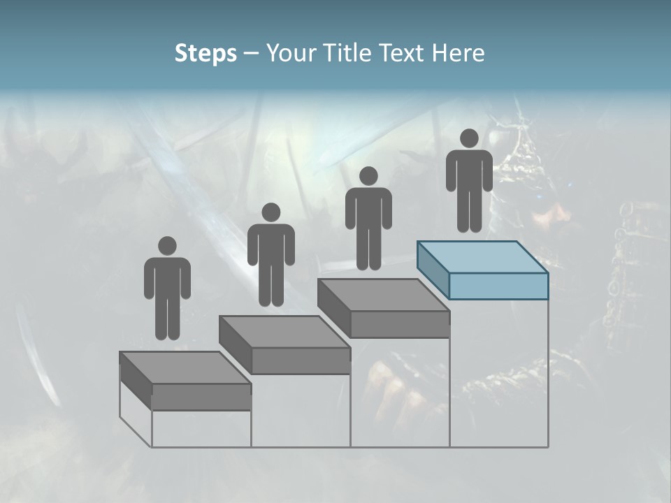 Fantasy Infantry Swing PowerPoint Template