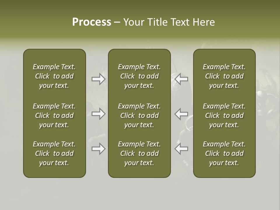War Undead Dark PowerPoint Template