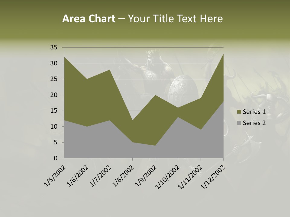 War Undead Dark PowerPoint Template