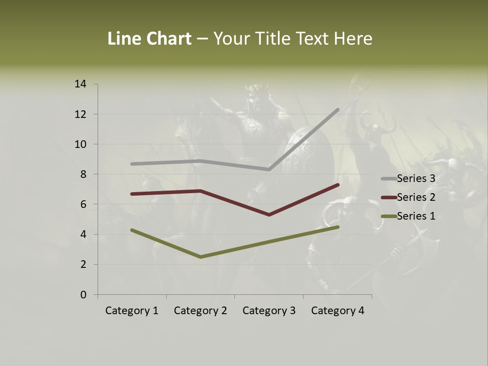 War Undead Dark PowerPoint Template