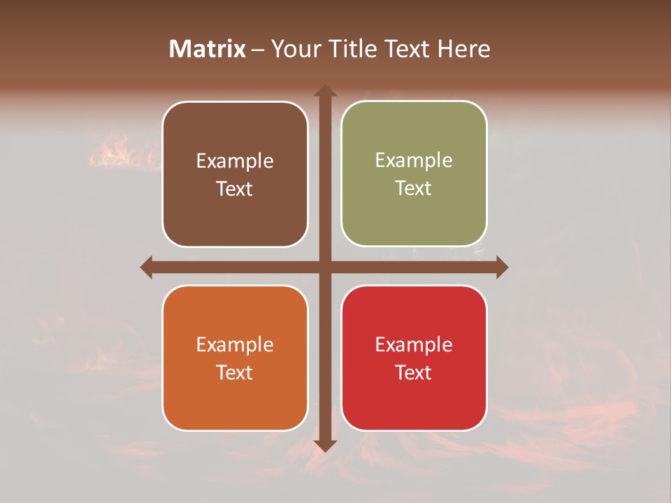 Angry Heat Melt PowerPoint Template