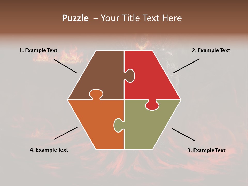Angry Heat Melt PowerPoint Template