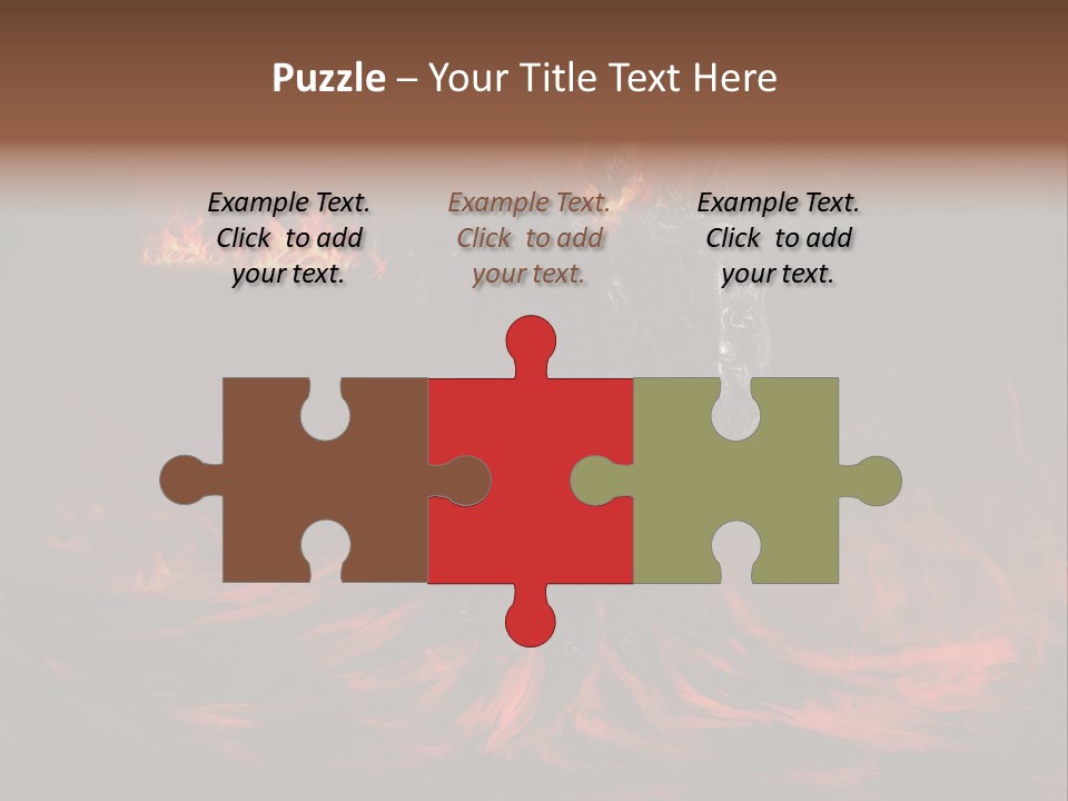 Angry Heat Melt PowerPoint Template