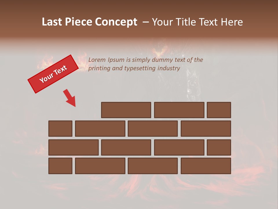 Angry Heat Melt PowerPoint Template