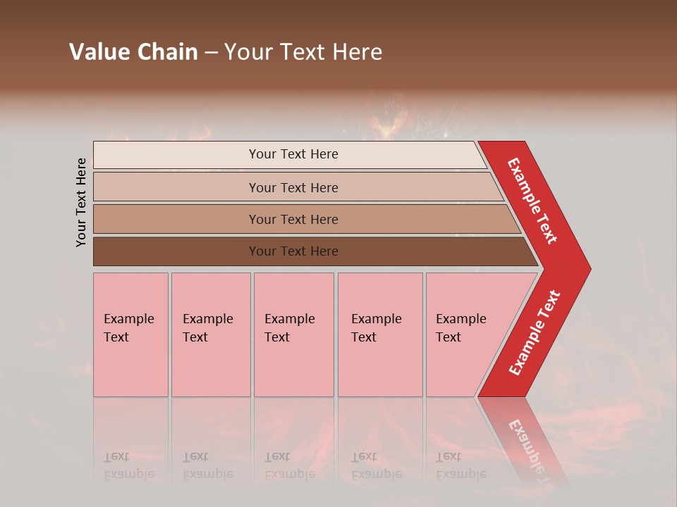 Angry Heat Melt PowerPoint Template