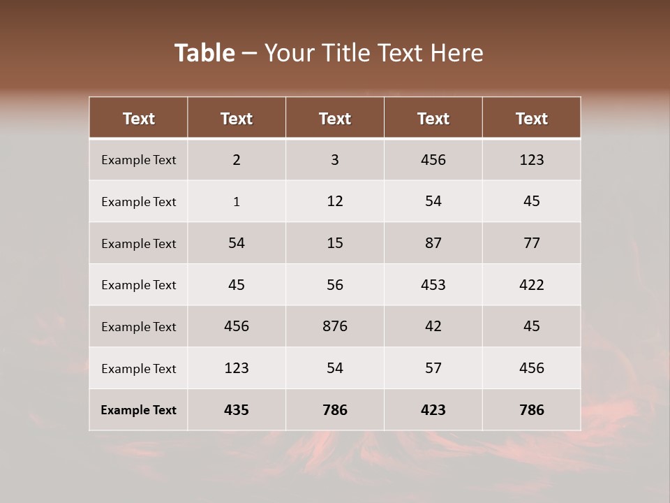 Angry Heat Melt PowerPoint Template