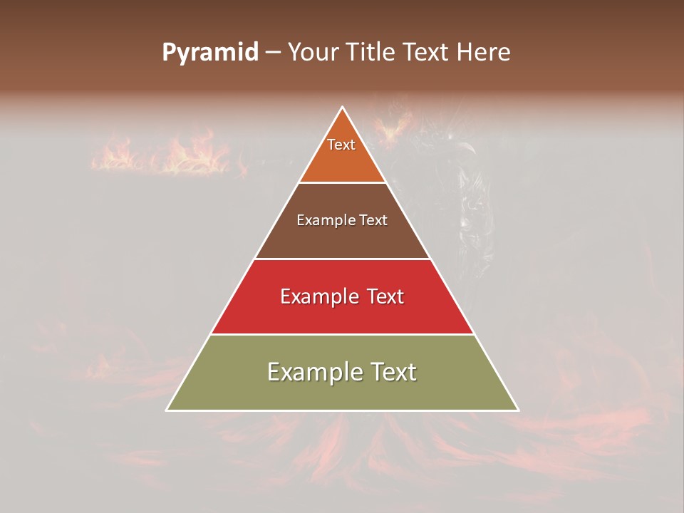 Angry Heat Melt PowerPoint Template