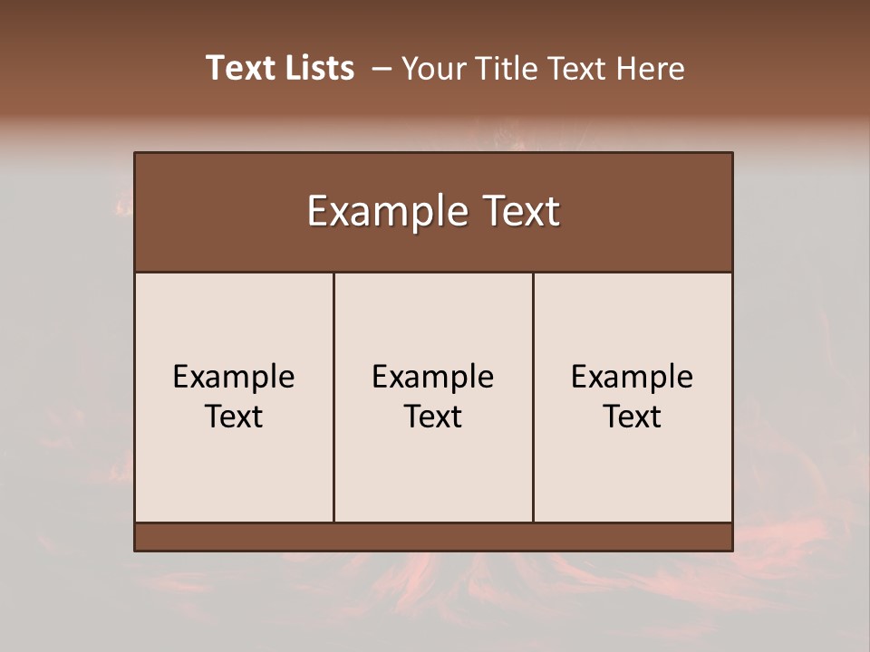 Angry Heat Melt PowerPoint Template
