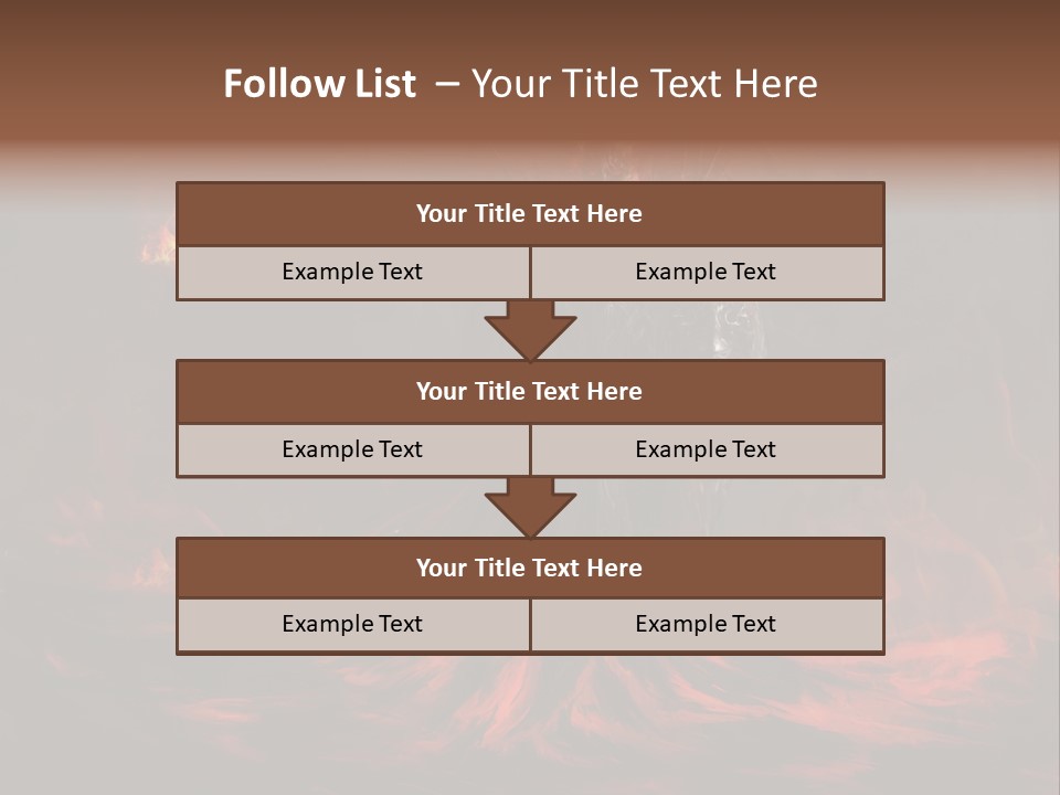 Angry Heat Melt PowerPoint Template