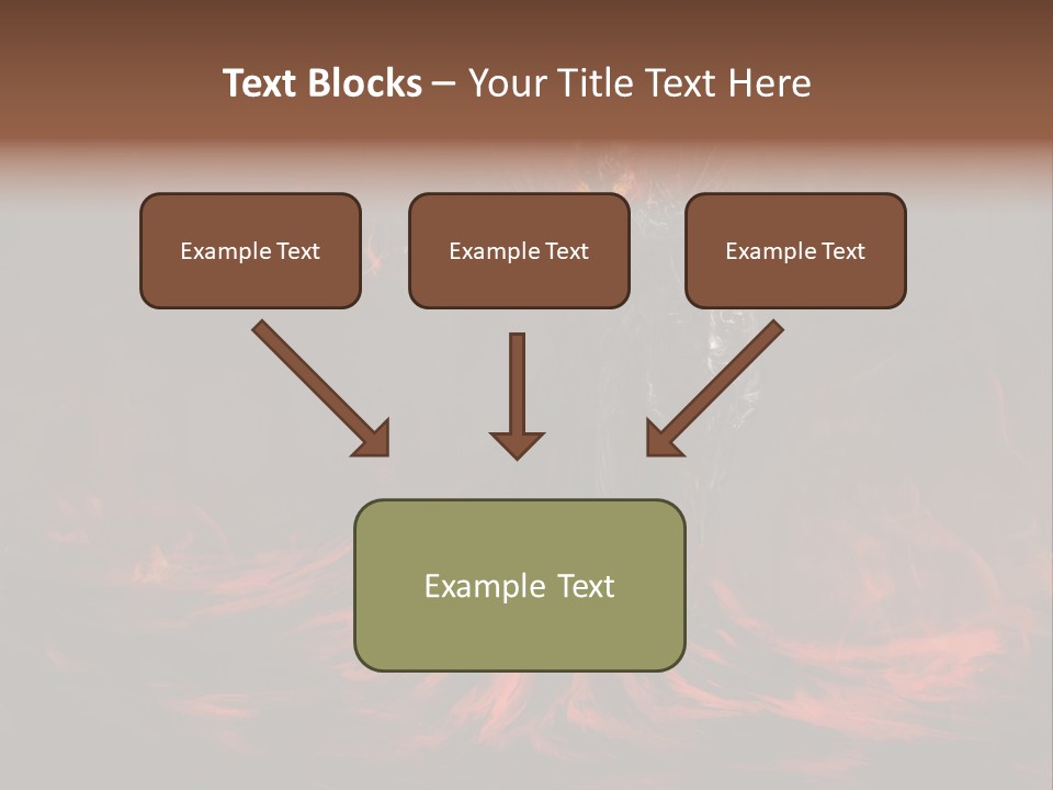 Angry Heat Melt PowerPoint Template