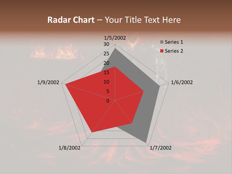 Angry Heat Melt PowerPoint Template