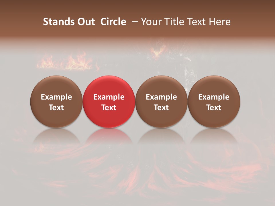 Angry Heat Melt PowerPoint Template