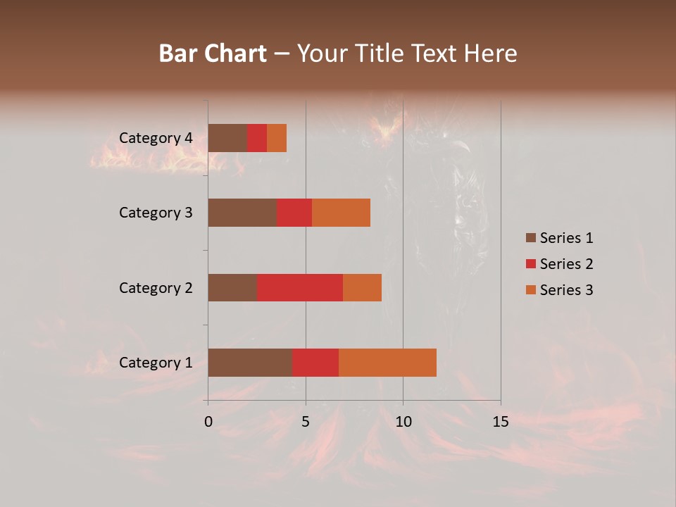 Angry Heat Melt PowerPoint Template