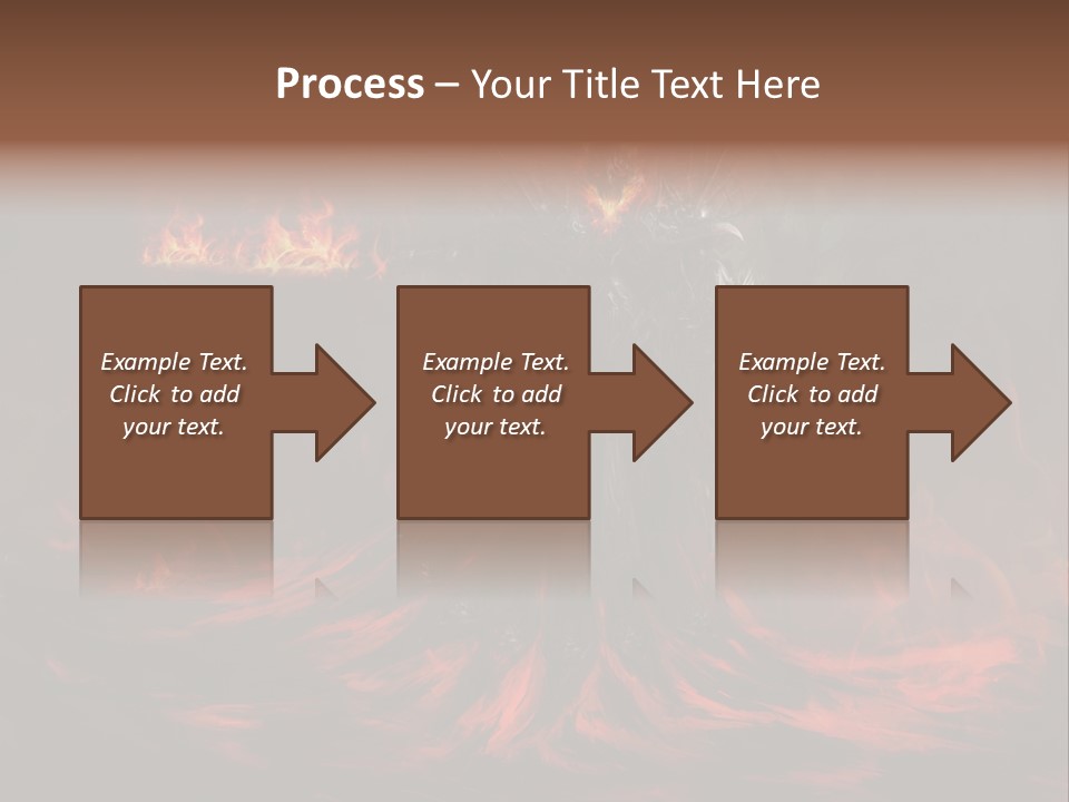 Angry Heat Melt PowerPoint Template