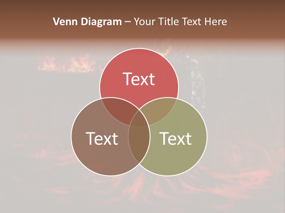 Angry Heat Melt PowerPoint Template