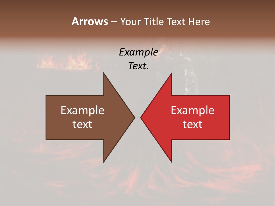 Angry Heat Melt PowerPoint Template