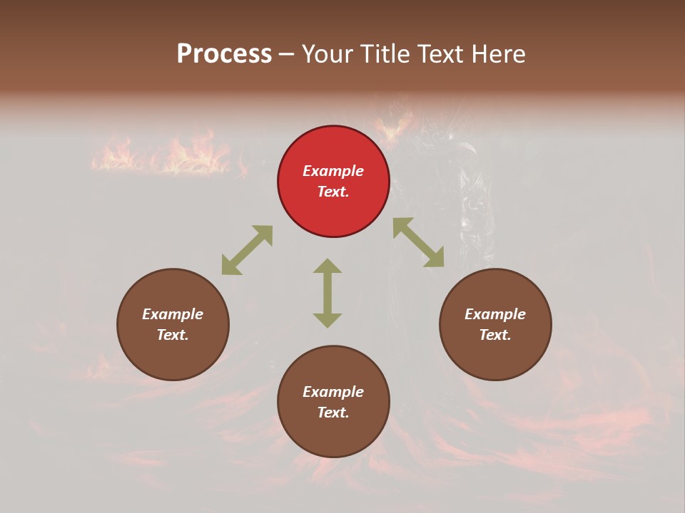 Angry Heat Melt PowerPoint Template