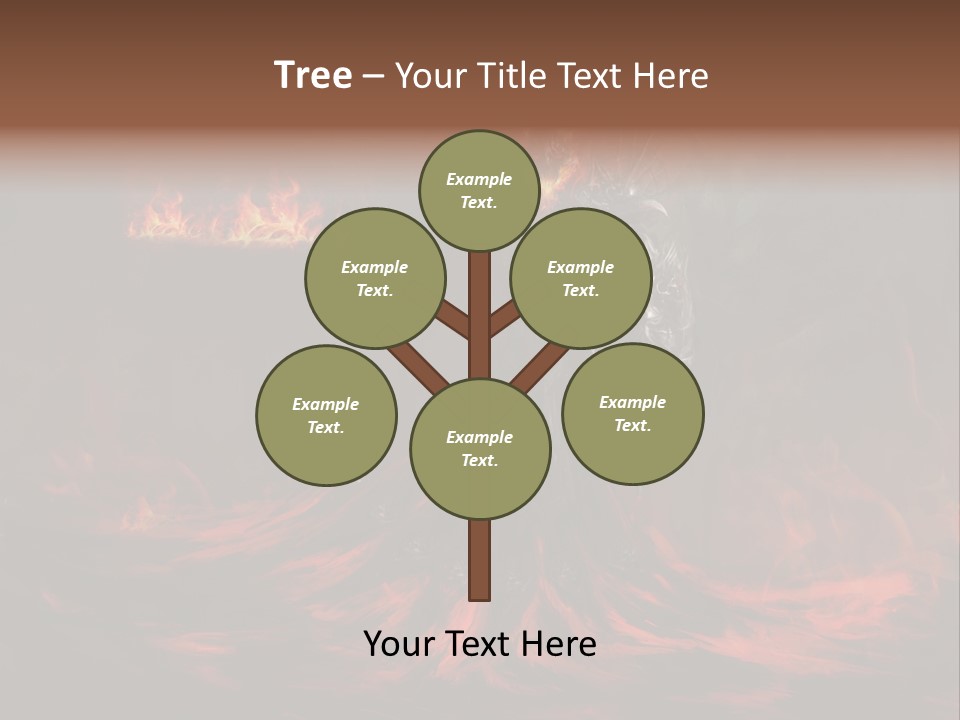 Angry Heat Melt PowerPoint Template