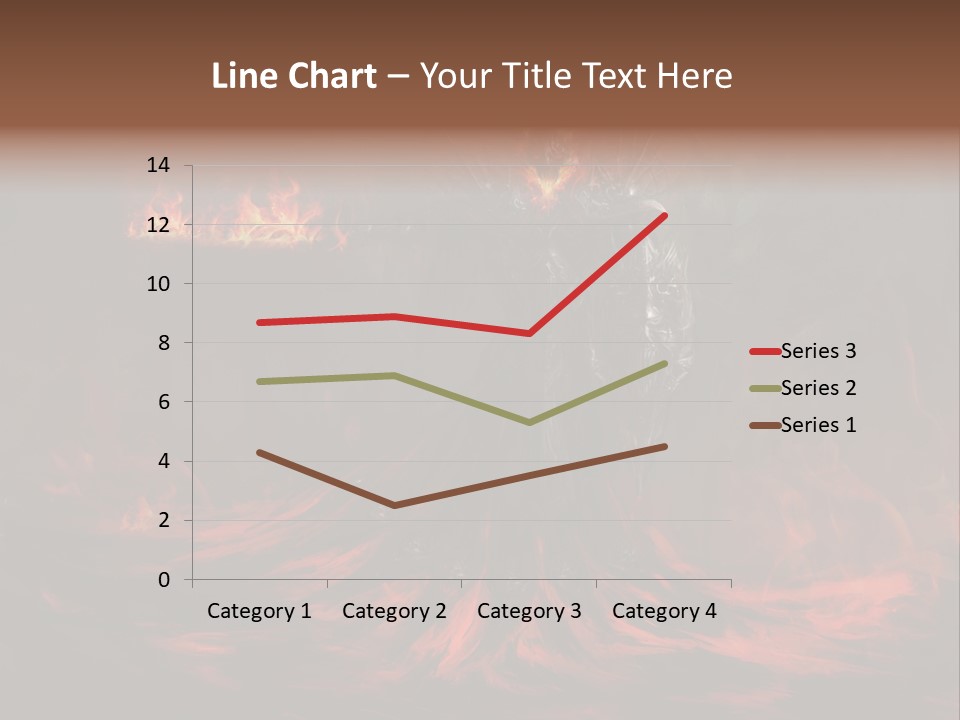 Angry Heat Melt PowerPoint Template