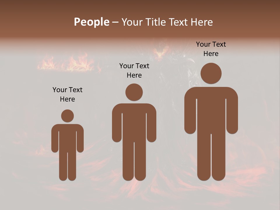 Angry Heat Melt PowerPoint Template