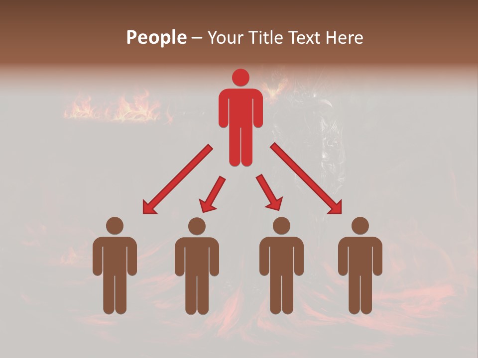 Angry Heat Melt PowerPoint Template
