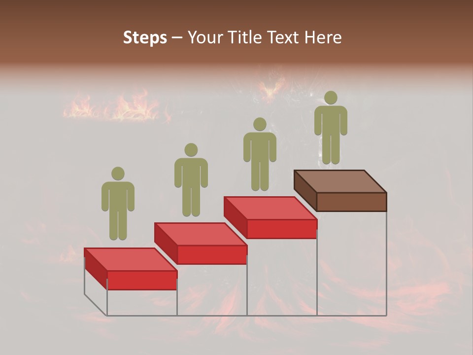 Angry Heat Melt PowerPoint Template