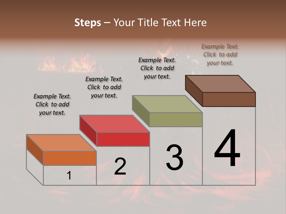 Angry Heat Melt PowerPoint Template