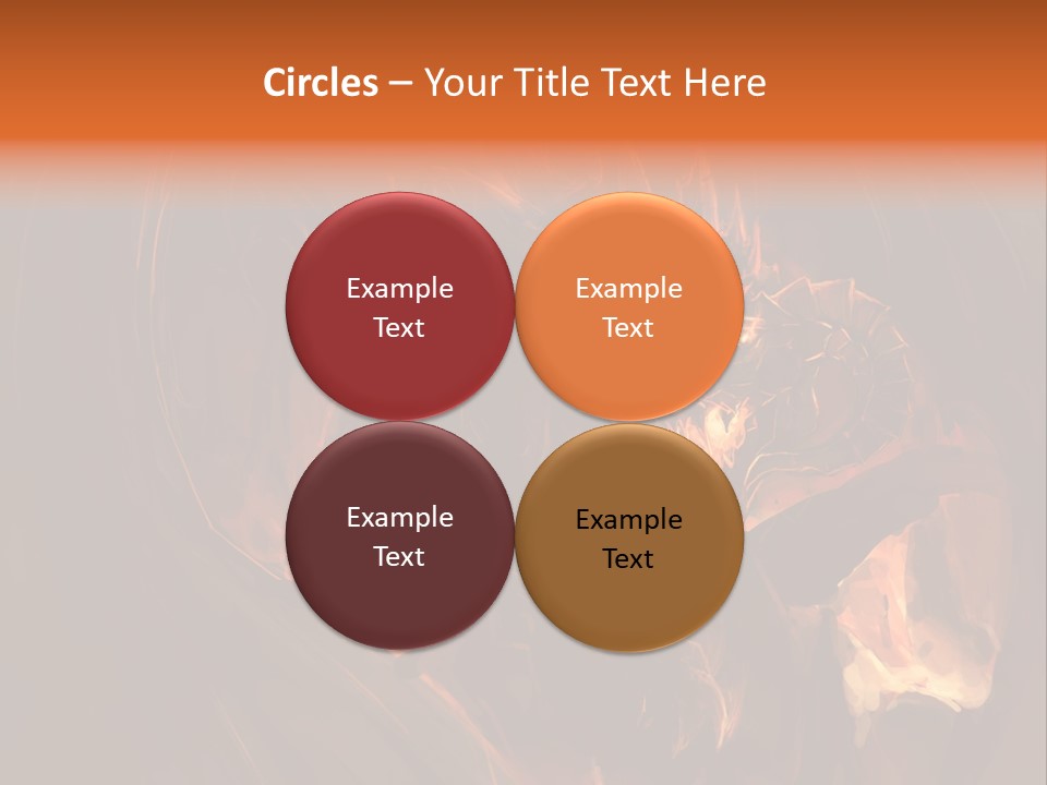 Hot Demonic Doom PowerPoint Template