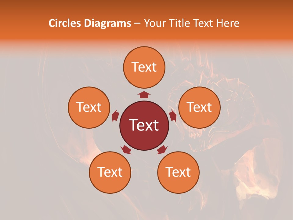 Hot Demonic Doom PowerPoint Template