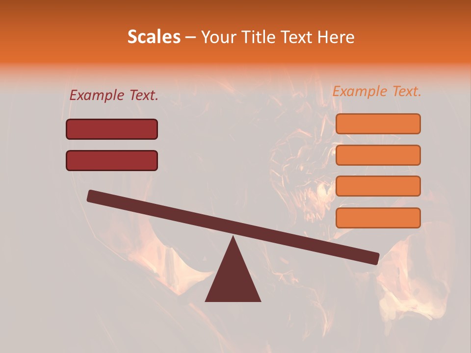 Hot Demonic Doom PowerPoint Template