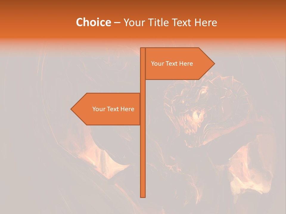 Hot Demonic Doom PowerPoint Template