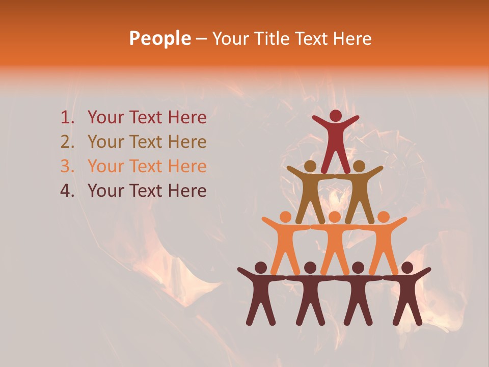 Hot Demonic Doom PowerPoint Template