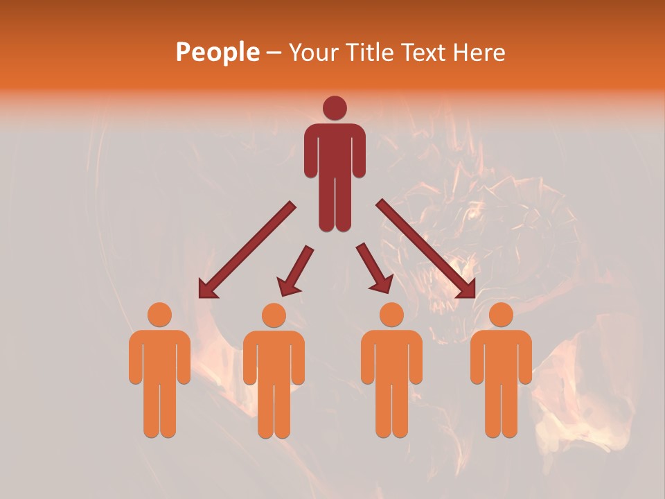 Hot Demonic Doom PowerPoint Template