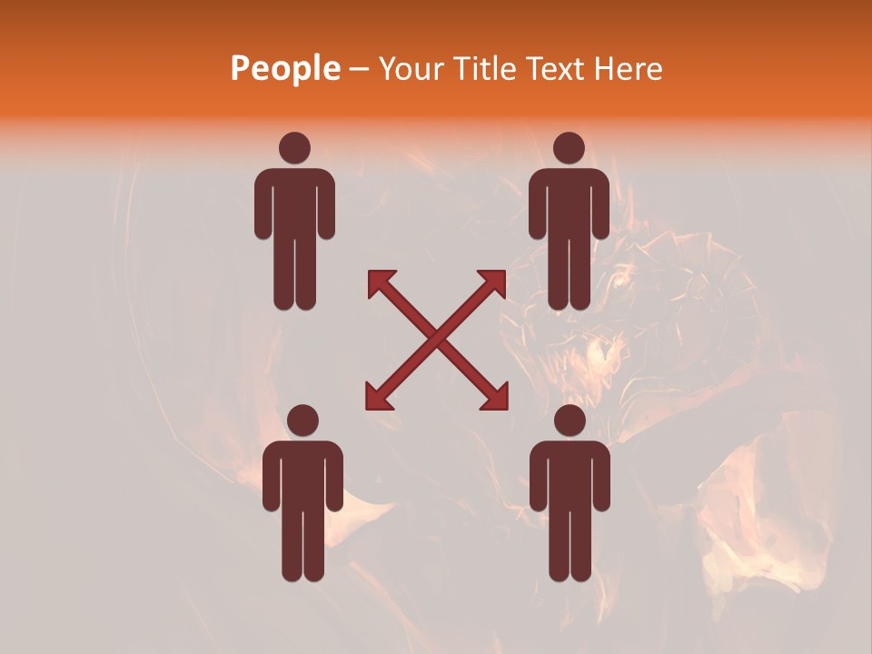 Hot Demonic Doom PowerPoint Template