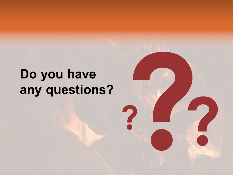 Hot Demonic Doom PowerPoint Template