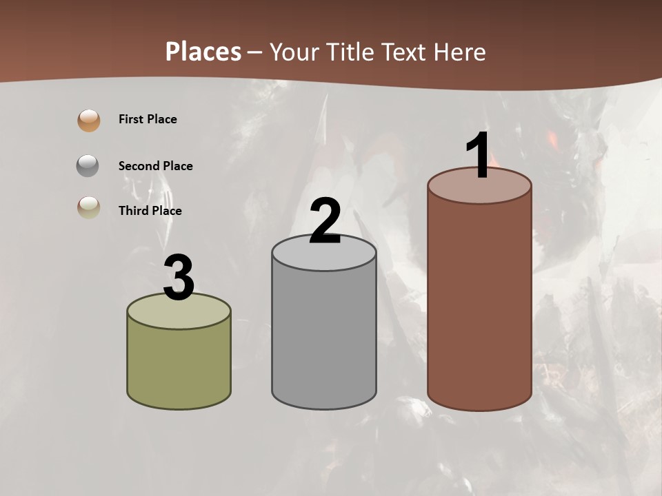 Dragon Fear King PowerPoint Template