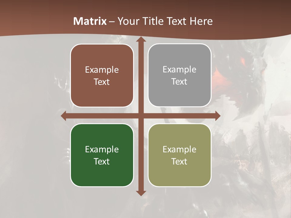 Dragon Fear King PowerPoint Template