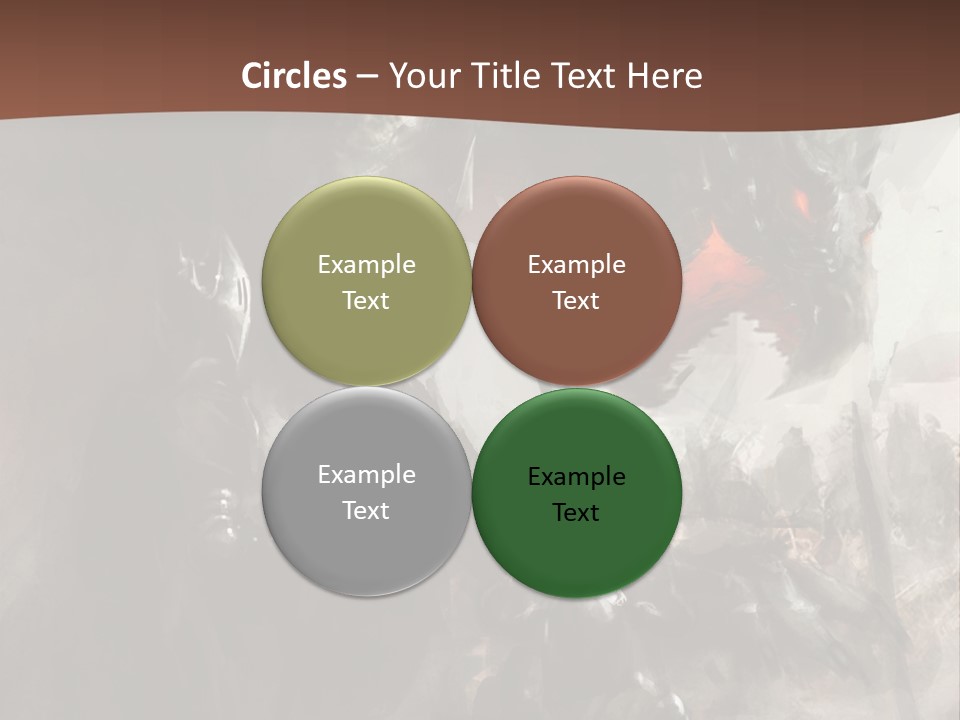 Dragon Fear King PowerPoint Template