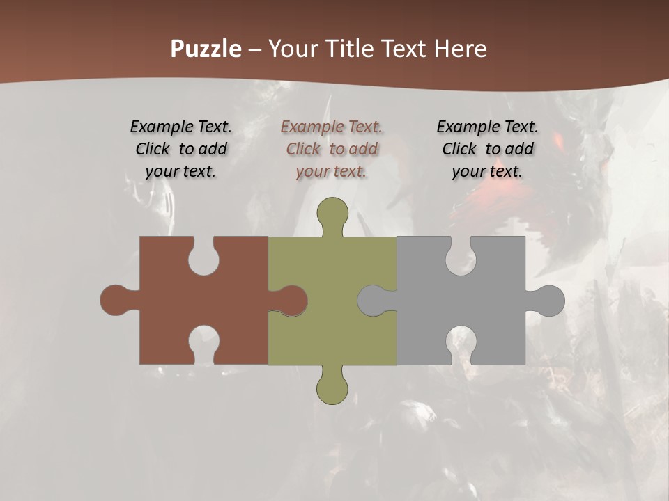 Dragon Fear King PowerPoint Template