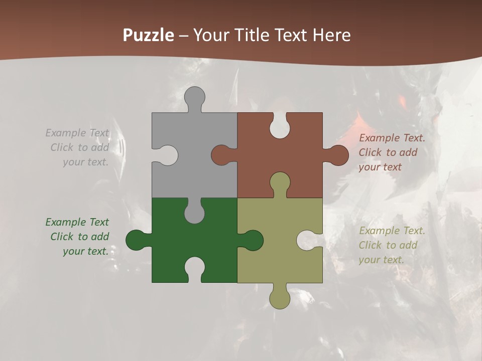 Dragon Fear King PowerPoint Template