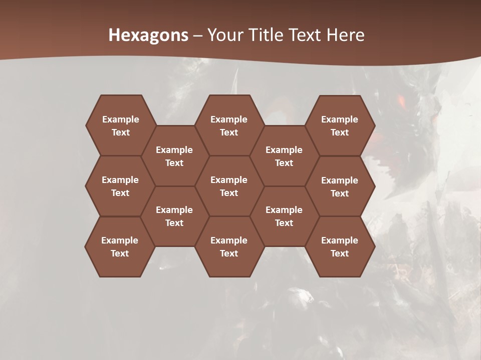 Dragon Fear King PowerPoint Template