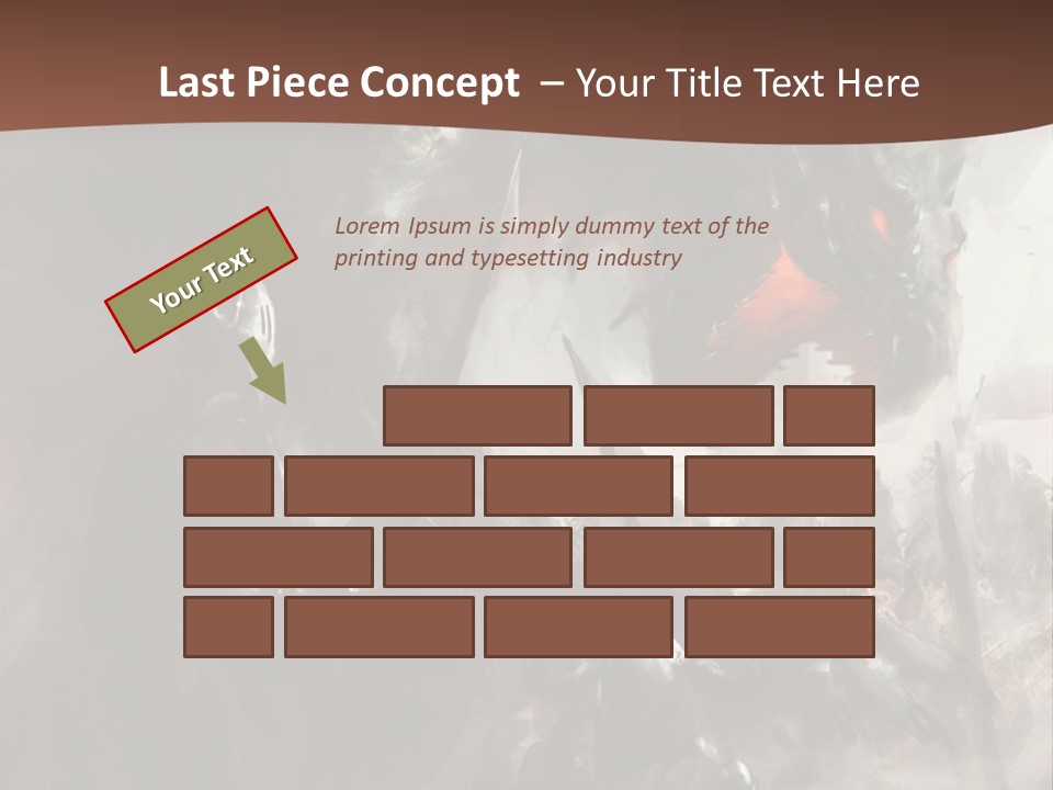 Dragon Fear King PowerPoint Template