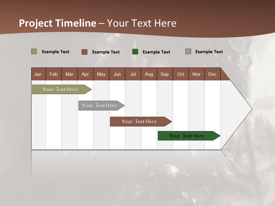 Dragon Fear King PowerPoint Template