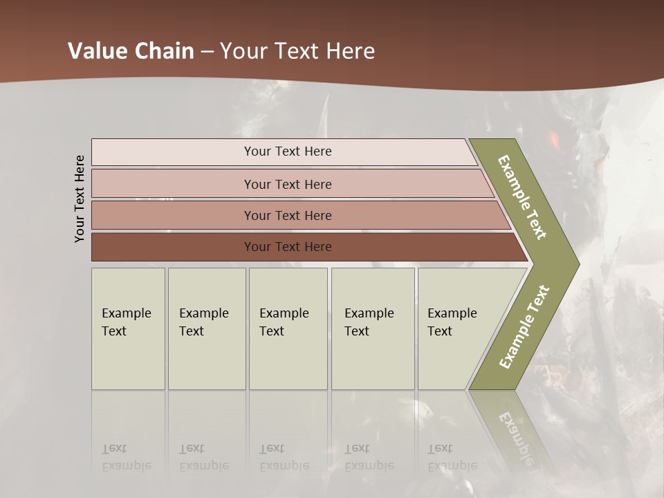 Dragon Fear King PowerPoint Template