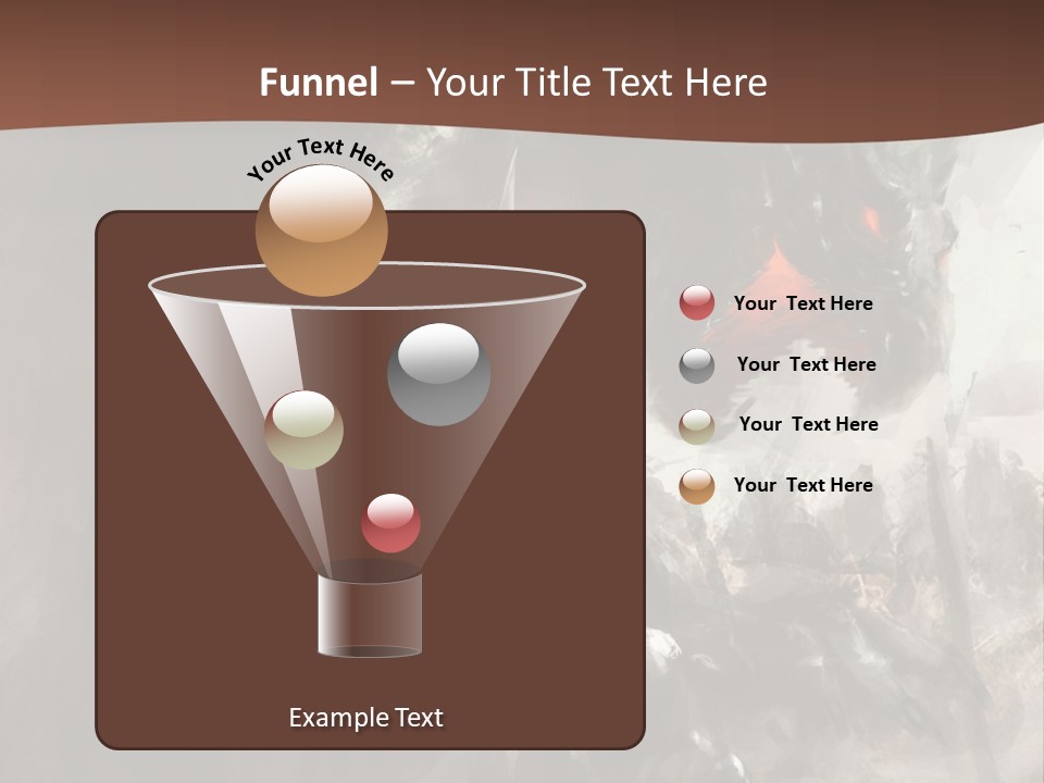 Dragon Fear King PowerPoint Template